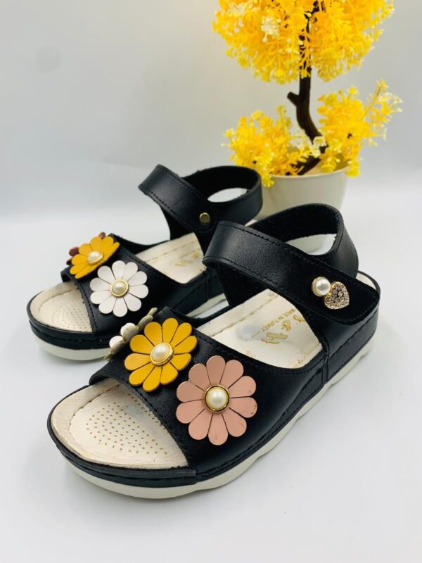 Beautiful Sunflower Sandals For Girls