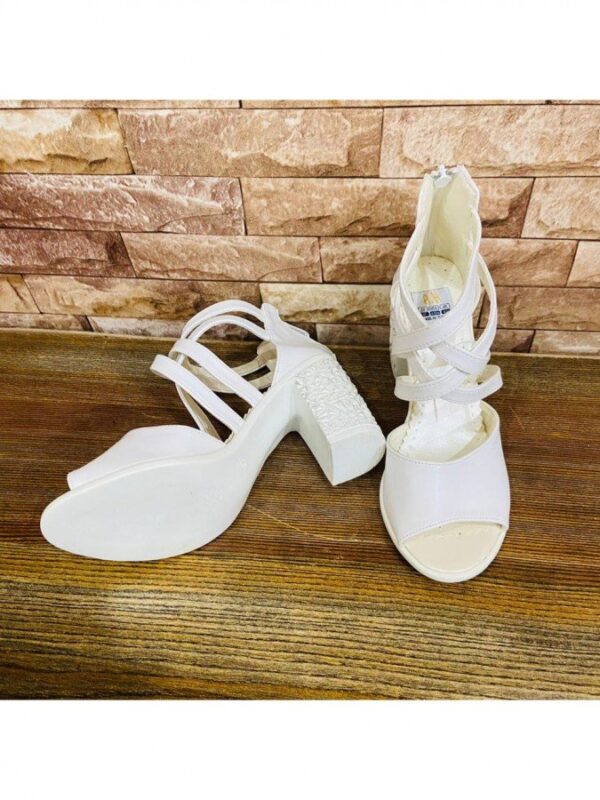 white heels for girls